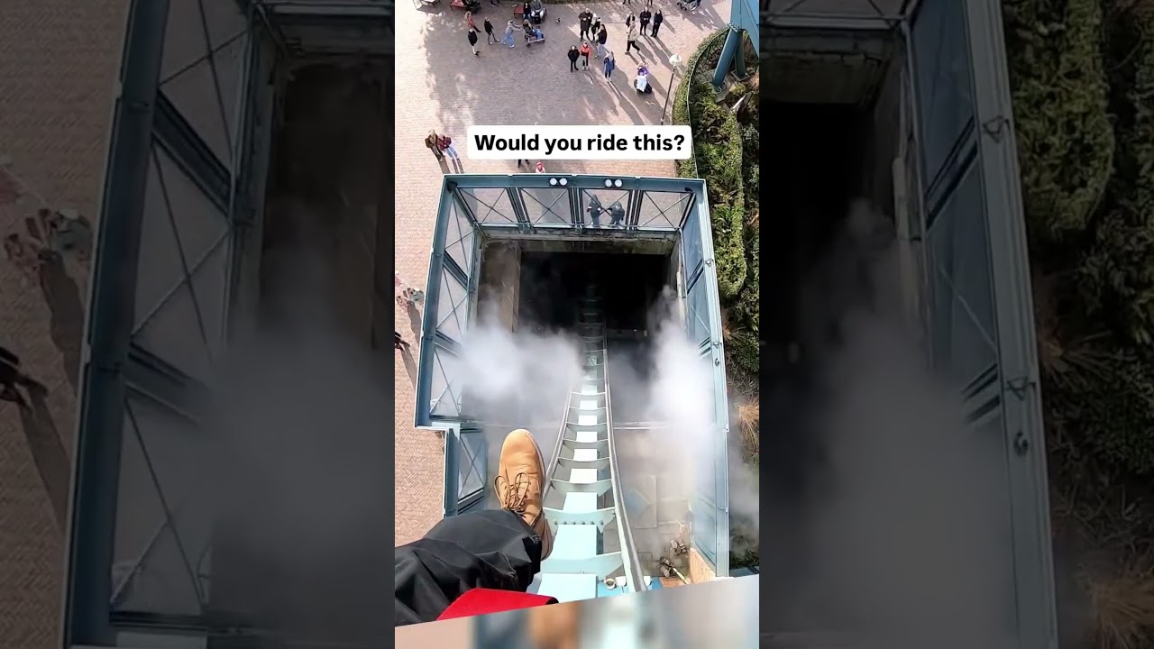 📍Baron 1898 im Freizeitpark Efteling. Abonniert f&uuml;r mehr Achterbahn Content!
