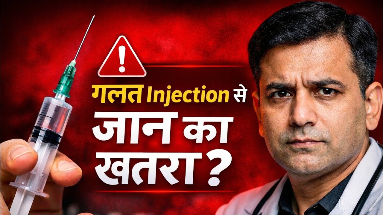 Injection गलत लगने से क्या मौत हो सकती है? सच जानिए | Doctor Explains