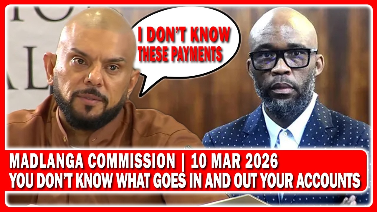 Suliman Carrim Evidence To Madlanga Commission “Something Doesn’t Look Good In Bank Statements