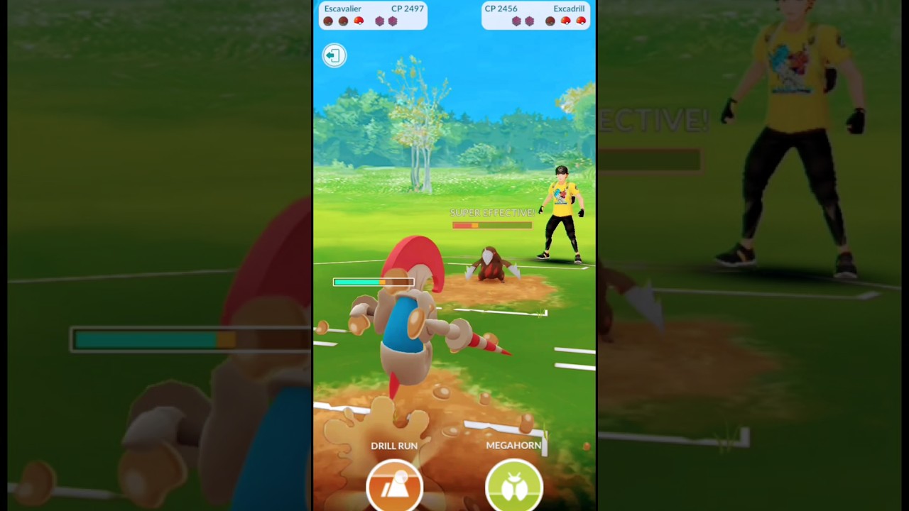 Escavalier Destroy opponent badly in Pokemon go #pvp #pokemongo #shorts