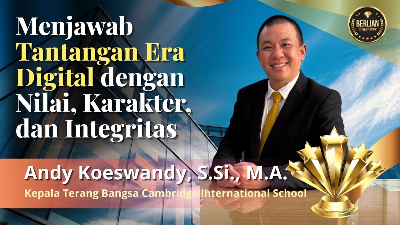 Andy Kuswandy, S.Si., M.Pd - Kepala Terang Bangsa  - TOKOH PRESTASI INDONESIA 2026