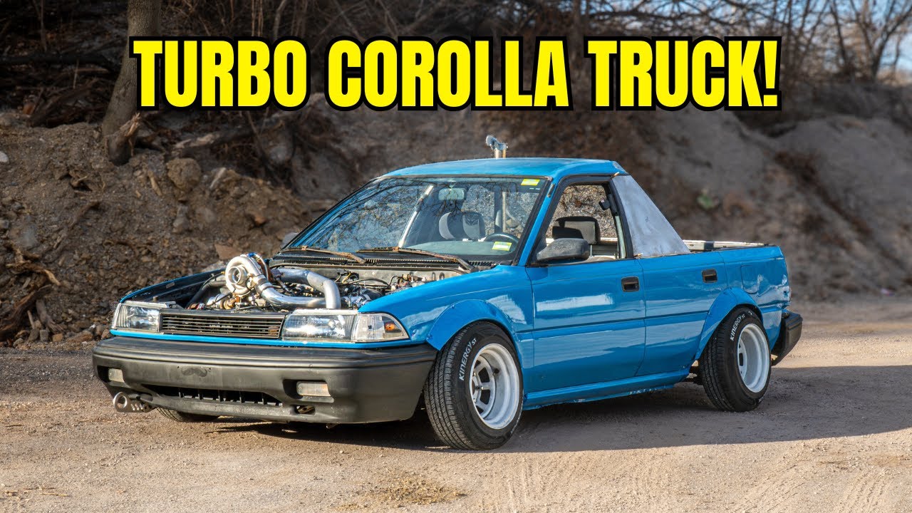 $800 Turbo Corolla Truck Conversion! (Pt. 2)