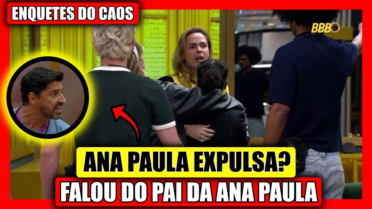 🔥 EXPULSÃO! ANA PAULA QUASE AGR3DIU COWBOY APÓS FALAR DO SEU PAI, REVIRAVOLTA NAS ENQUETES BBB 26