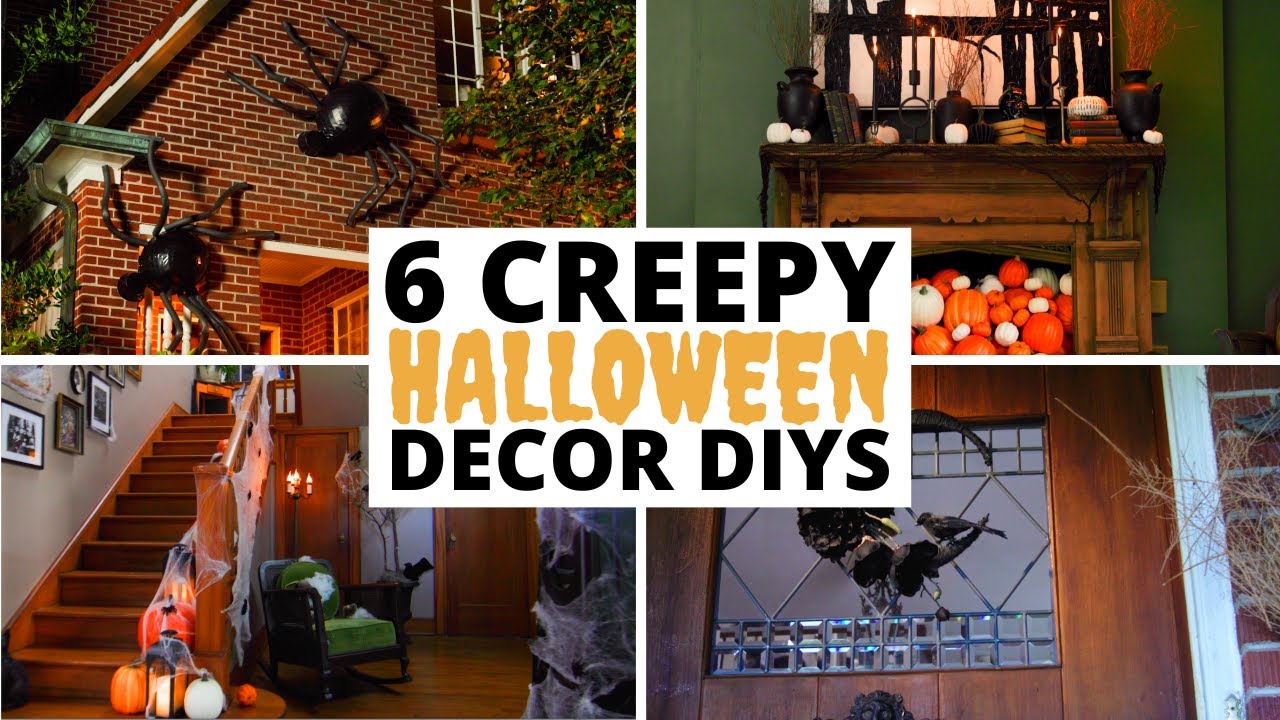 6 Simple, Creepy Halloween Decor DIYs