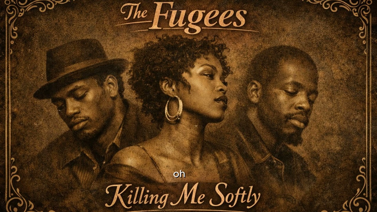 KILLING ME SOFTLY - The Fugees  (Lyrics) | Cover Dark Blues VERSION