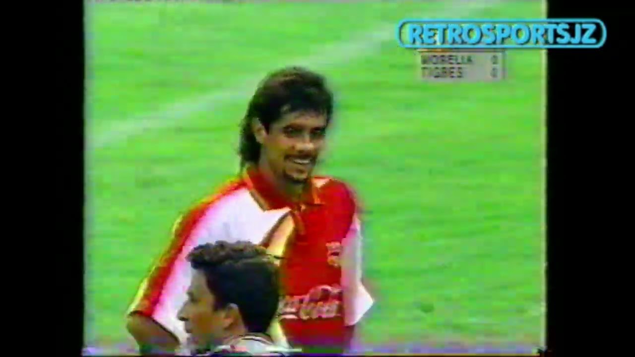 Morelia vs Tigres (UANL) - 1997 - Torneo de Invierno Jornada 12 - Fútbol de México - Solari vs Miloc