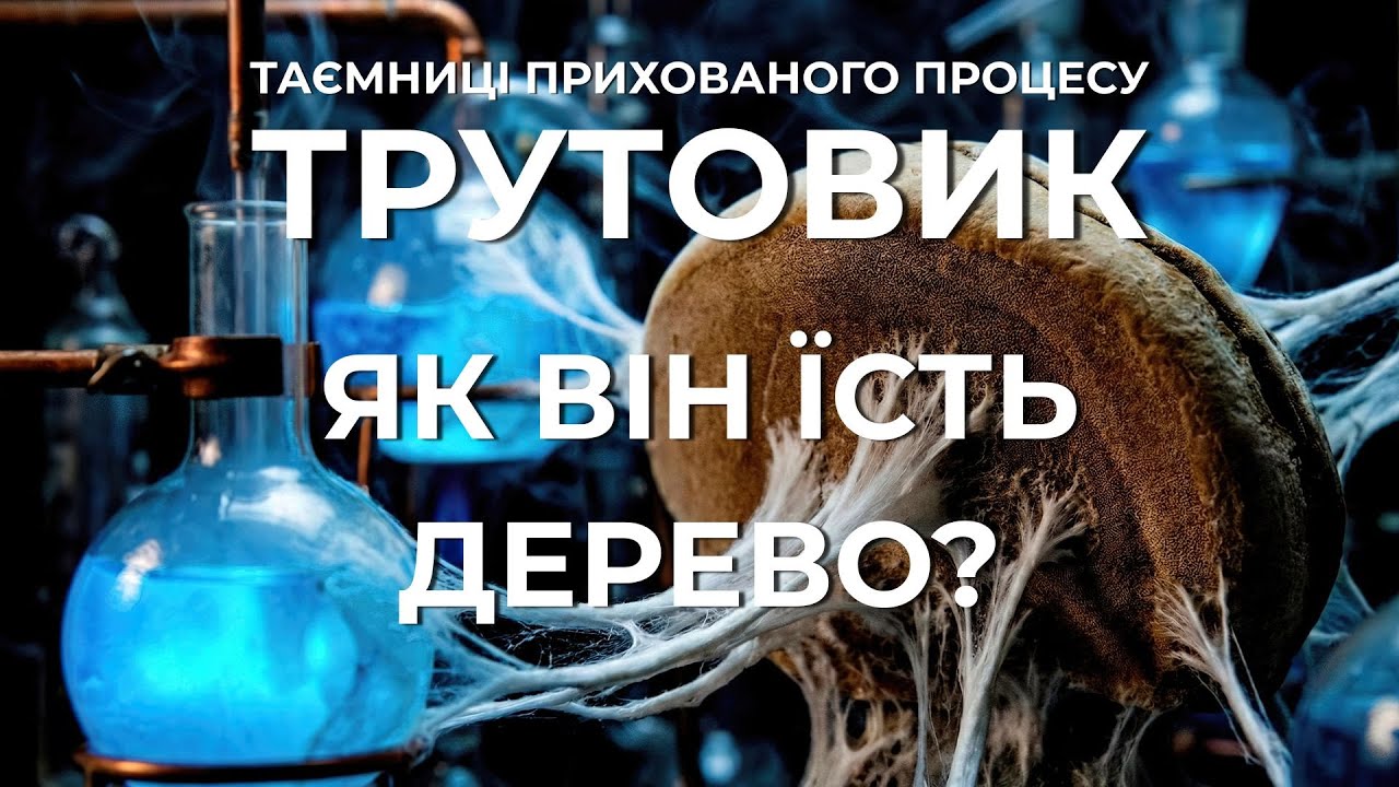 Трутовик: Хімічний завод, що з'їдає дерево. Таємниці прихованого процесу під мертвою корою