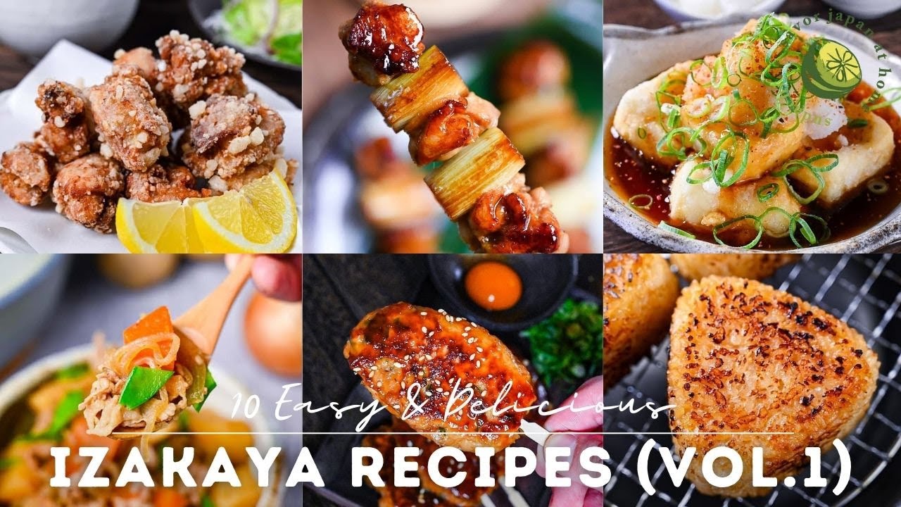 10 Japanese Appetizer Recipes That Bring Izakaya’s Tapas Home Vol.1 (1-10)