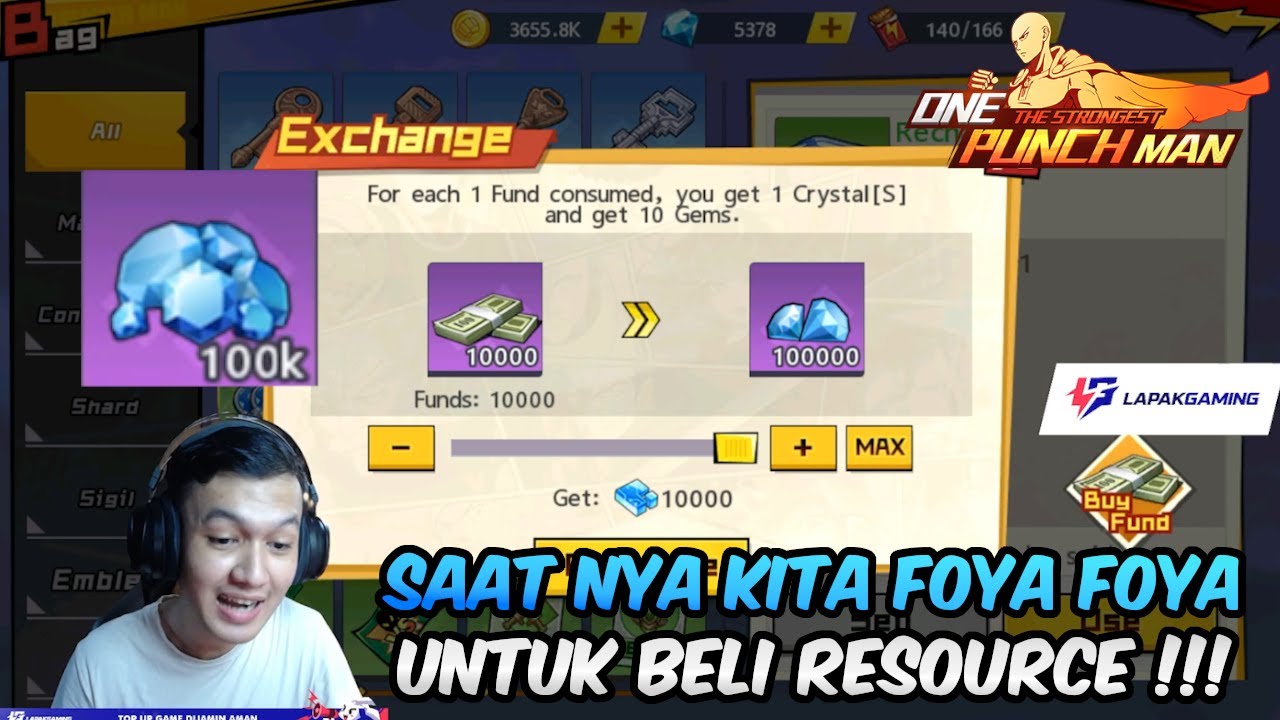 BAKAR 100 RIBU DIAMOND UNTUK RESOURCE !!! BP AUTO NAIK BANYAK INI - OPM The Strongest