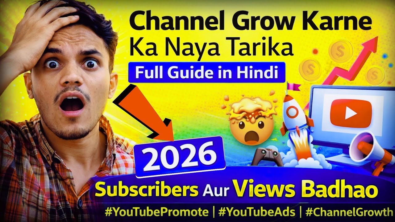YouTube Ads Se Subscriber Kaise Badhaye🚀 ? Complete Guide 2026🤯