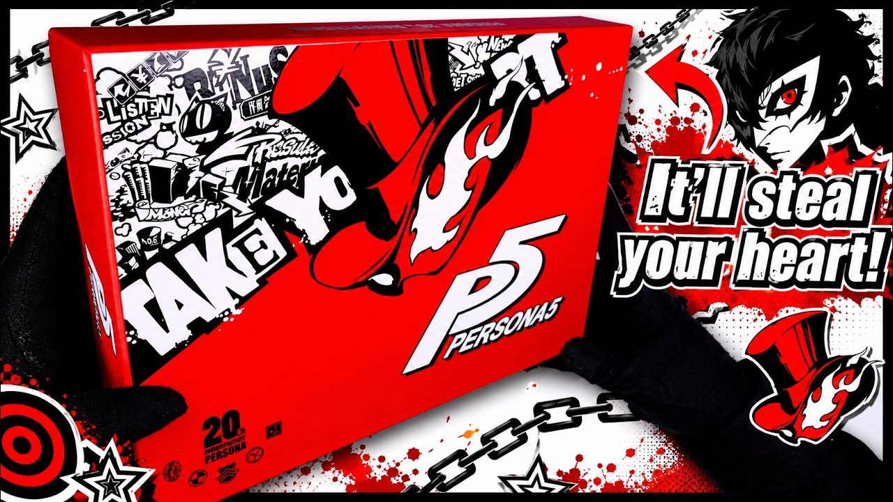 Persona 5 20th Anniversary Treasure Box - Japan Exclusive | You’ll Never See It Coming!