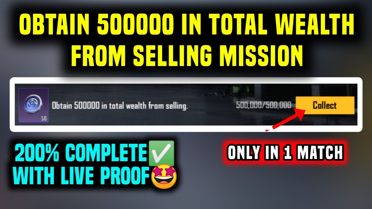OBTAIN 500000 IN TOTAL WEALTH FROM SELLING | METRO ROYALE PRIZE PATH EXTRA MISSIONS