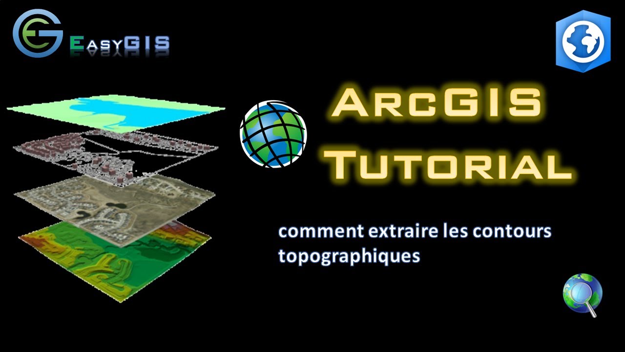 comment extraire les contours topographique