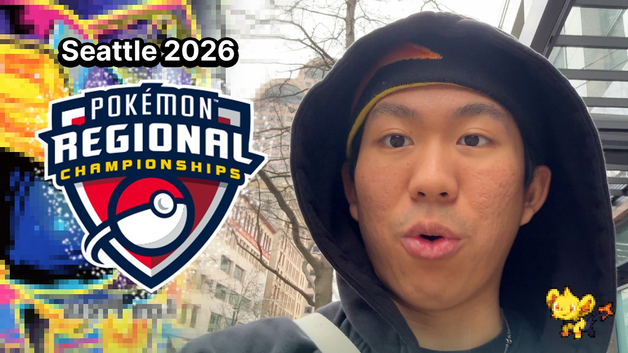 i traveled across the country to play a pokemon tournament (seattle regionals vlog)