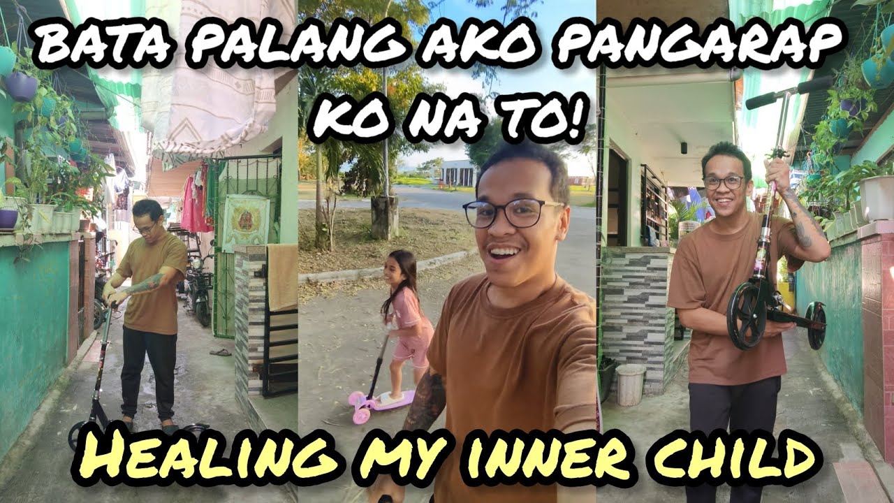 Dati nung bata ako pangarap ko lang to, pero ngayon natupad na (HEALING MY INNER CHILD)