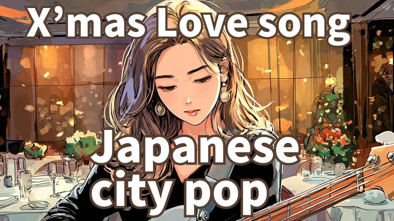 【邦楽】クリスマス二人だけの世界になるjapanese citypopラブソング✨部屋でかけ流すプレイリスト | Smooth R&B/Neo-Soul/study/work/study/work
