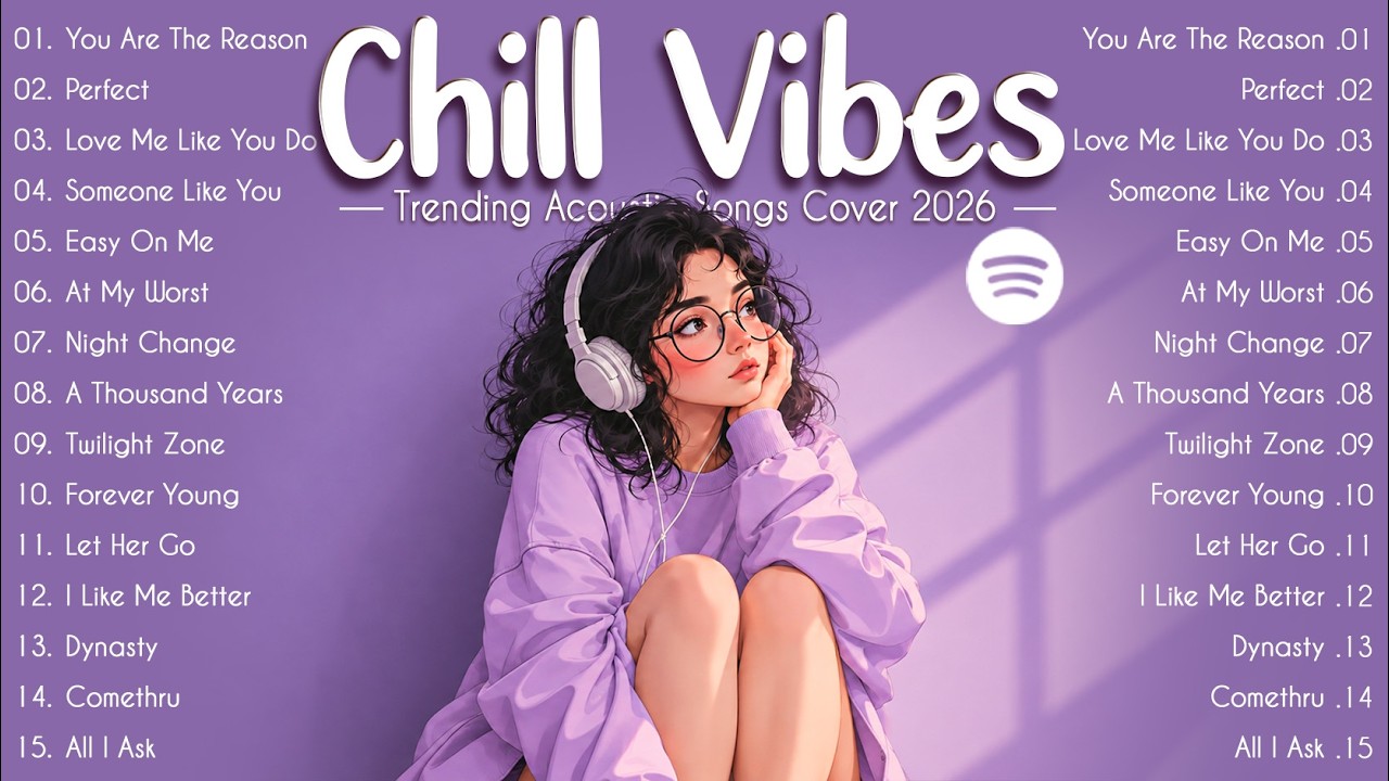 Peaceful Morning Vibes 🌿 Acoustic Pop Songs 2026 🎶 Relaxing English Songs for a Good Mood