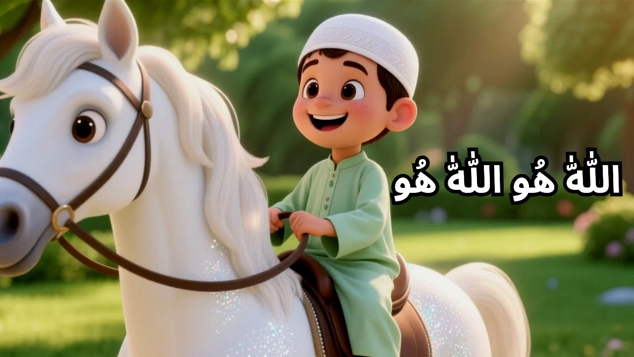 Soothing Muslim Lullaby for Babies and Children, Islamic Lullaby, Allah Hoo Allah Hoo *9