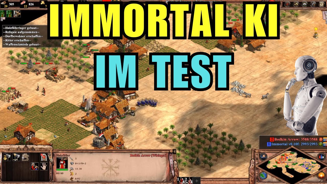 Was kann die Immortal KI? | Age of Empires 2 Definitive Edition