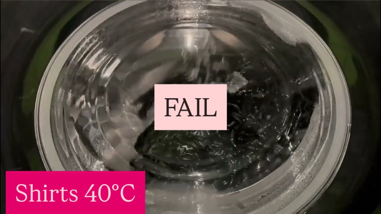 Gorenje ConnectLife PremiumEdition - Shirts 40°C + Steam (Complete Cycle FAIL)