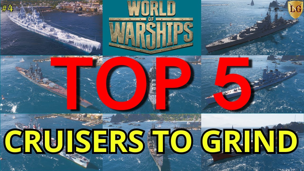 Top 5 Cruisers to Grind in 2025 | #wows #worldofwarships