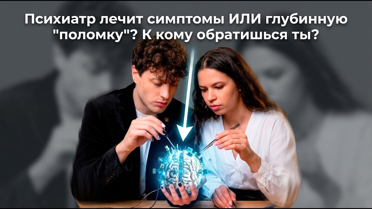 Психиатр лечит симптомы или глубинную поломку? К какому бы обратился ты?