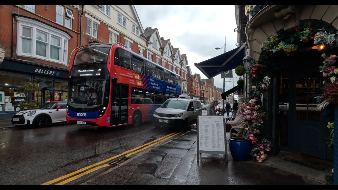 Westbourne, Bournemouth, UK: quirky, cute and independent. 4K 60FPS walking tour