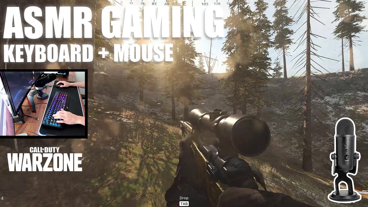 [ASMR GAMING] 🎧 | Call of Duty WARZONE *CLOSE WIN* (Keyboard + mouse sounds)