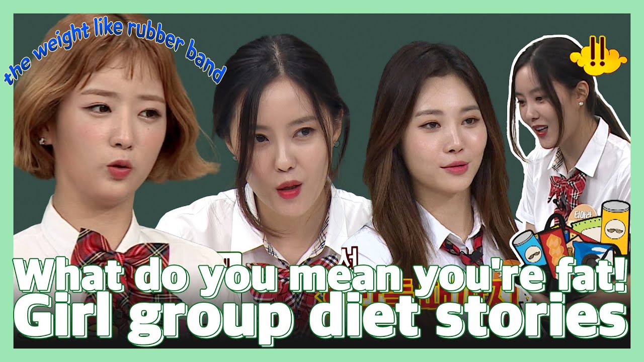 Diet stories of girl groups to maintain their beautiful shape