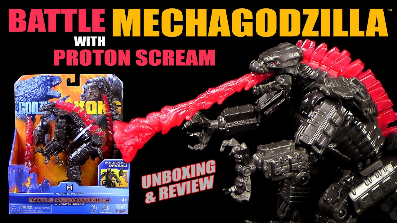 Godzilla vs Kong ™ Monsterverse ™ Battle Mechagodzilla with Proton Scream - Unboxing & Review