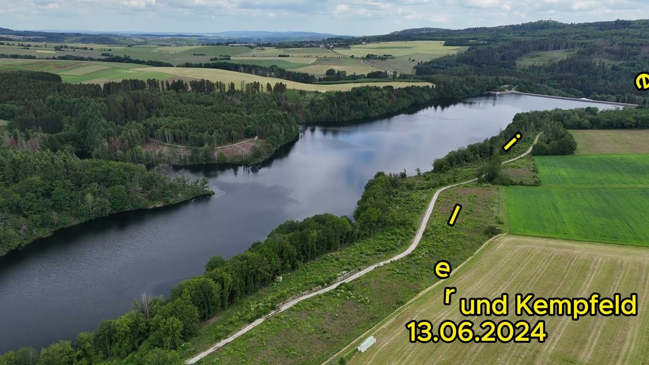 DJI Air 3: Steinbachtalsperre 13.06.2024