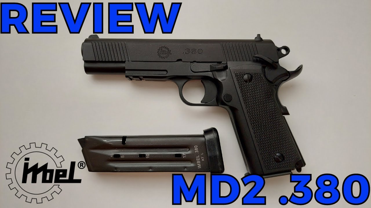 Review da Pistola MD2 LX GC Imbel no calibe .380! Permitido! A melhor escolha para esporte em 2024