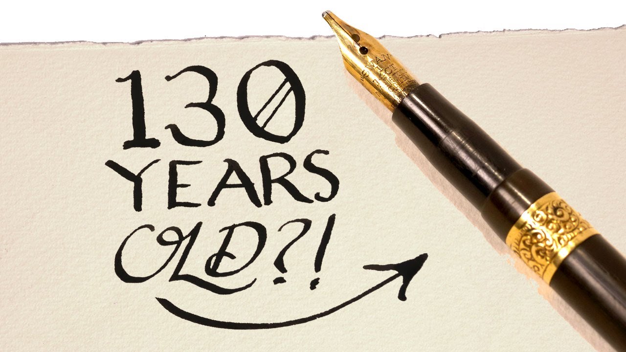 Can I DRAW with this 130 YEAR OLD PEN!?