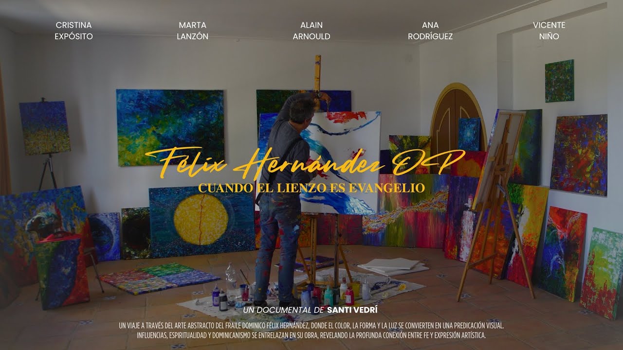 Félix Hernández OP: cuando el lienzo es Evangelio