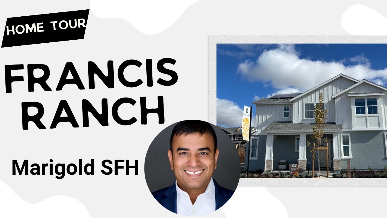 Francis Ranch Marigold Residence 3 | New Luxury Home Tour in Dublin, CA