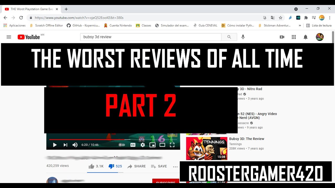 Awful Bubsy 3D Reviews Too - RoosterGamer420