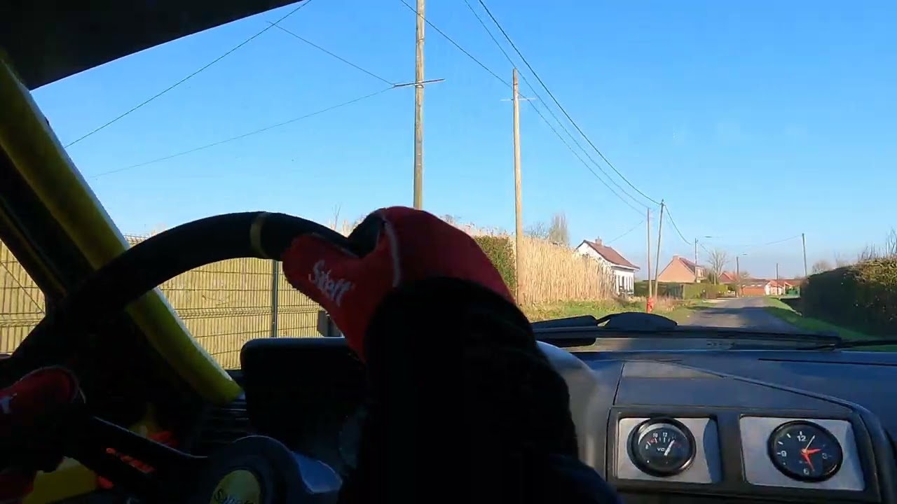 ES4 1 Rallye des Routes du Nord 2025 Avronsart Desnoulez 205 rallye GrA Vhc