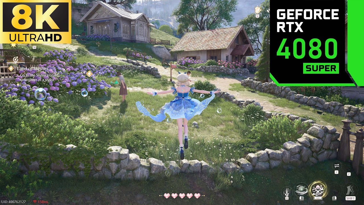 [8K] Infinity Nikki Looks Insane In 8K Ray Tracing DLSS - RTX 4080 Super | Ultra Graphics