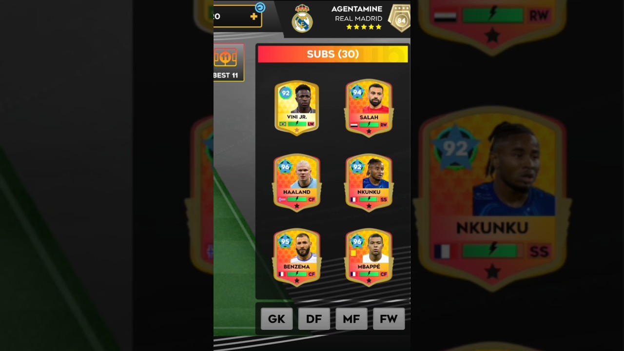 Vini jr dls 25 / best players in dls 2025 #dlsgame #dls25gameplay #dreamleaguesoccer2025