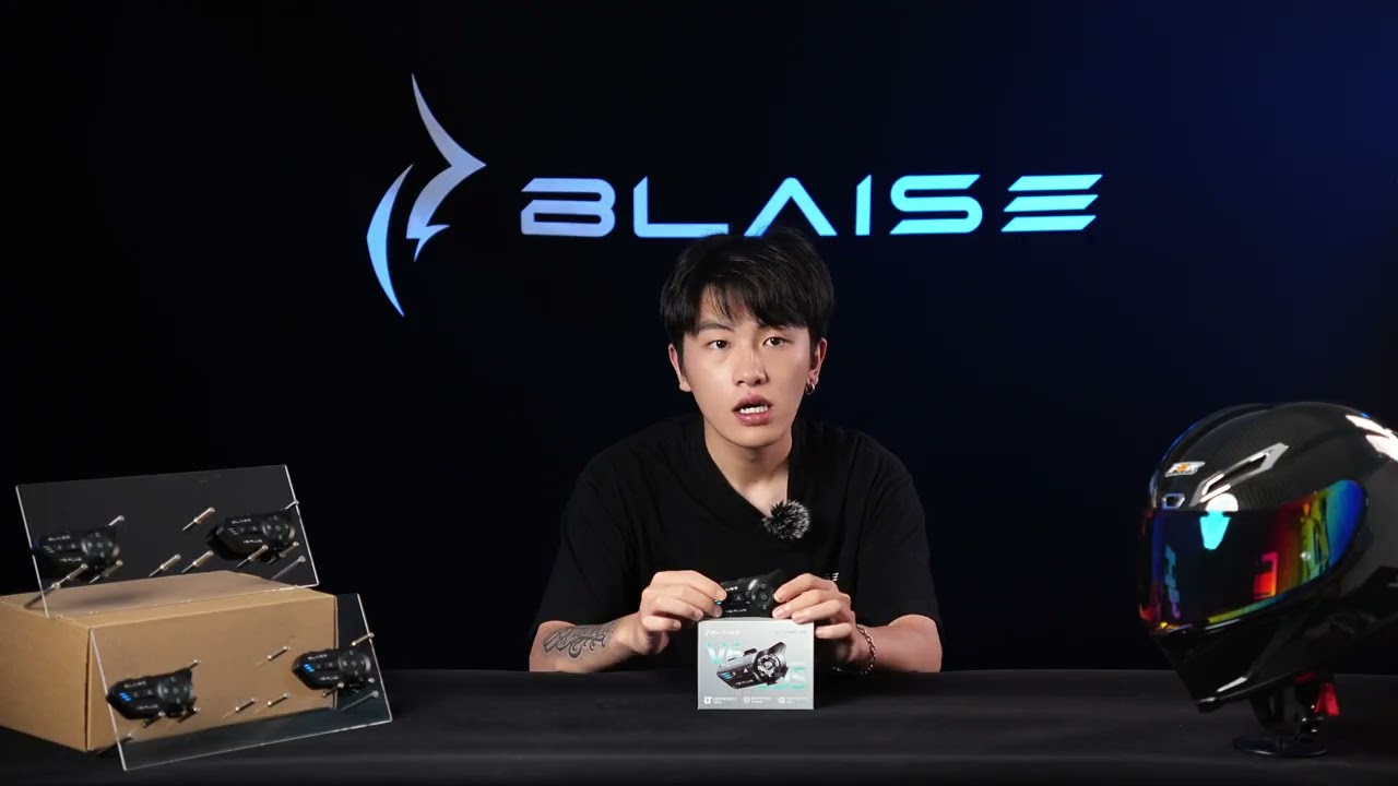 The First intercom for your group riding----BLAISE V6 Plus!