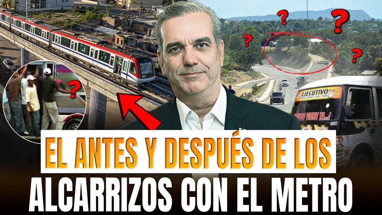 😱 ¡HISTÓRICO! EL METRO LLEGA A LOS ALCARRIZOS: ¿EL FIN DE LAS GUAGUAS VOLADORAS? 🚇🇩🇴