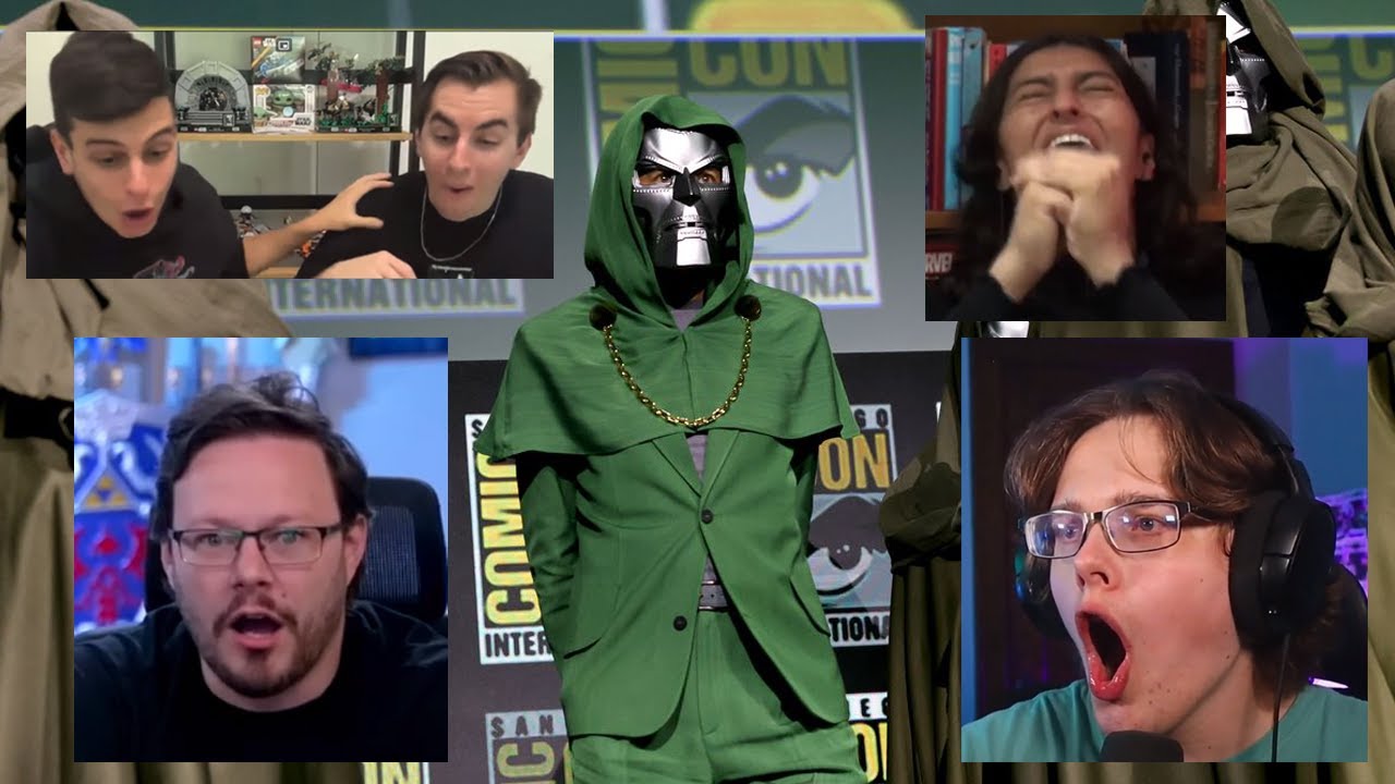 MORE MCU FANS reacting to ROBERT DOWNEY JR as DOCTOR DOOM [part 2]