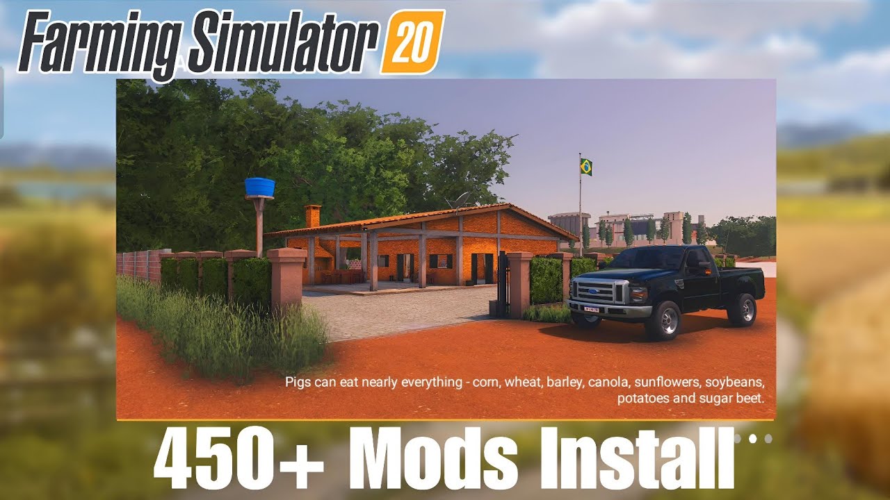 450+ модов FS20 - Farming Simulator 20 Brasil Map Link - FS 20 Apk Download v 0.0.0.86
