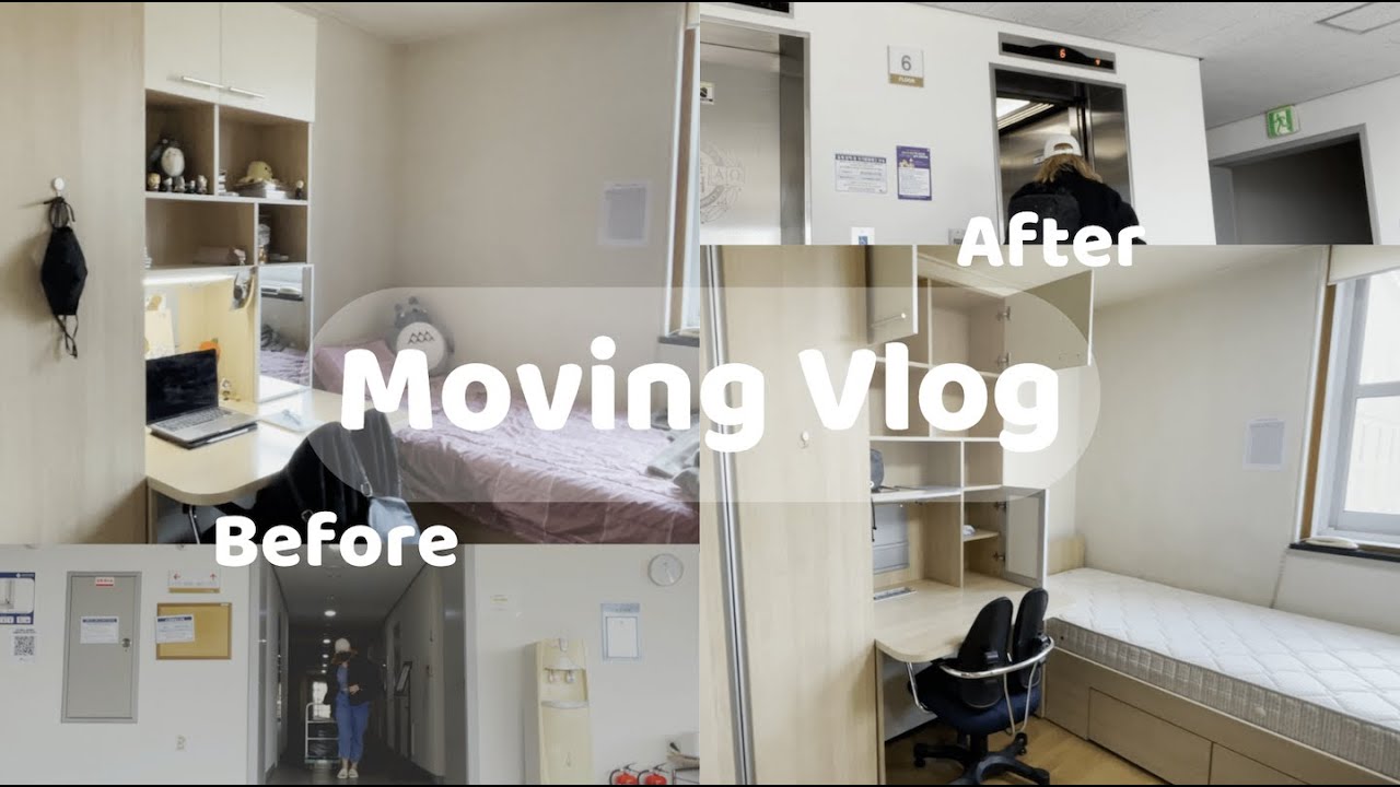Moving Vlog 📦 || Seoul Women's University dorm tour || 서울여자대학교