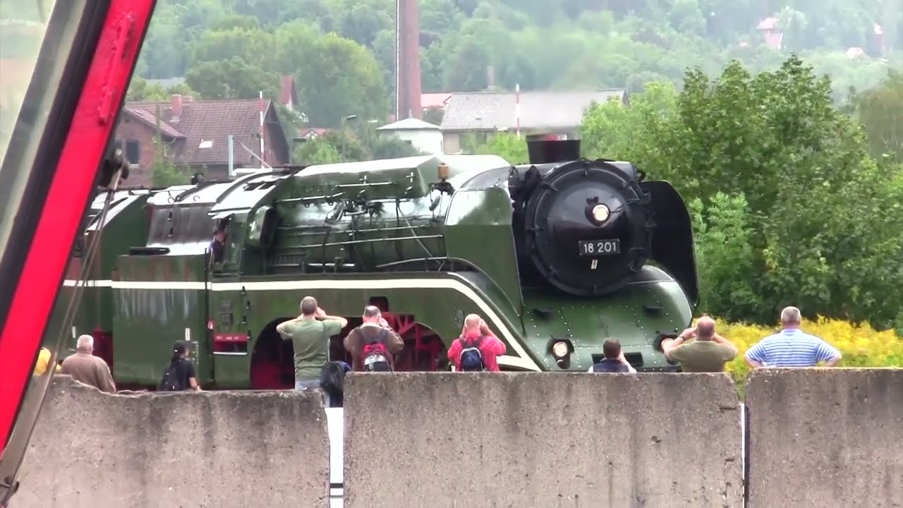 Die schnellste betriebsfähige Dampflok der Welt im Dampflokwerk Meiningen! 18 201