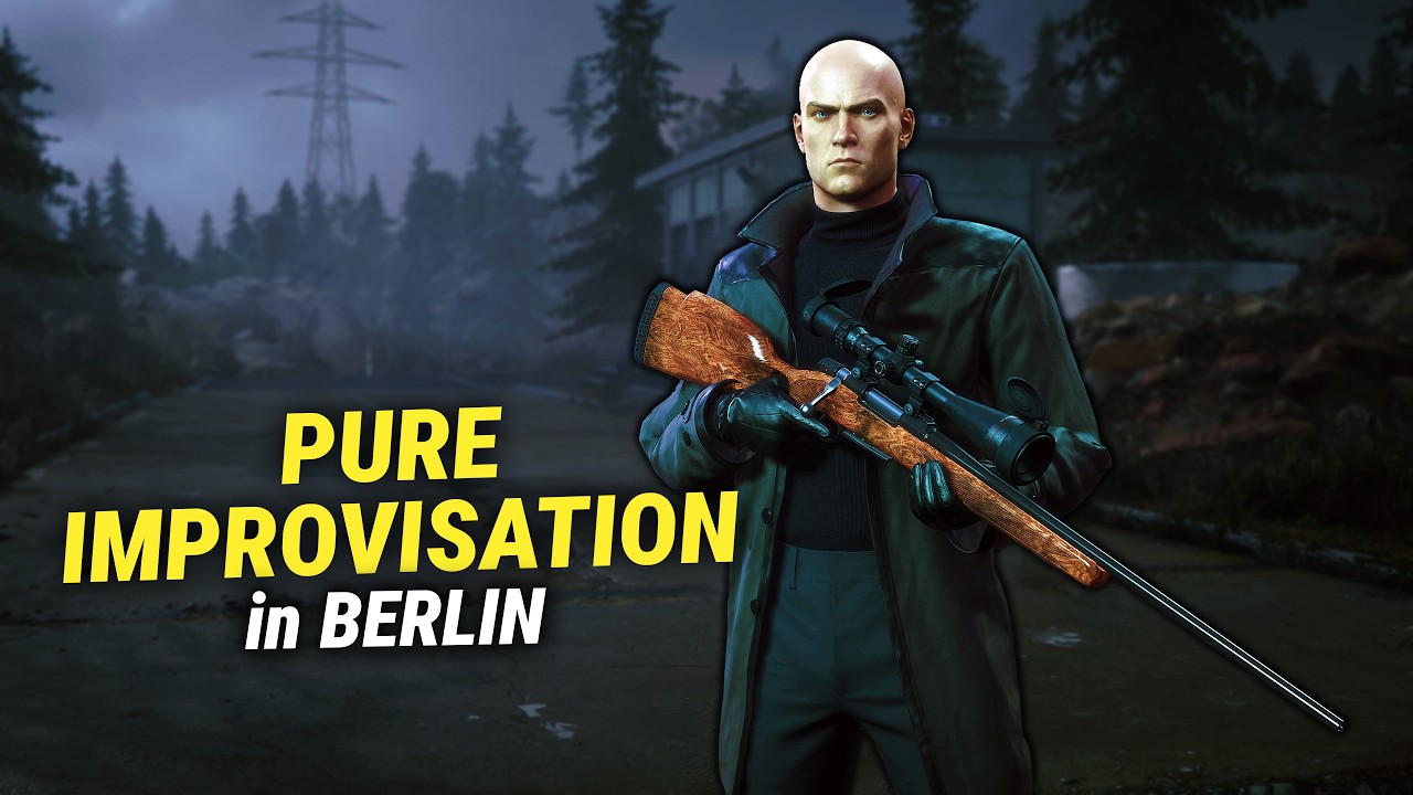 HITMAN | Pure Improvisation in Berlin — Silent Assassin, Suit Only