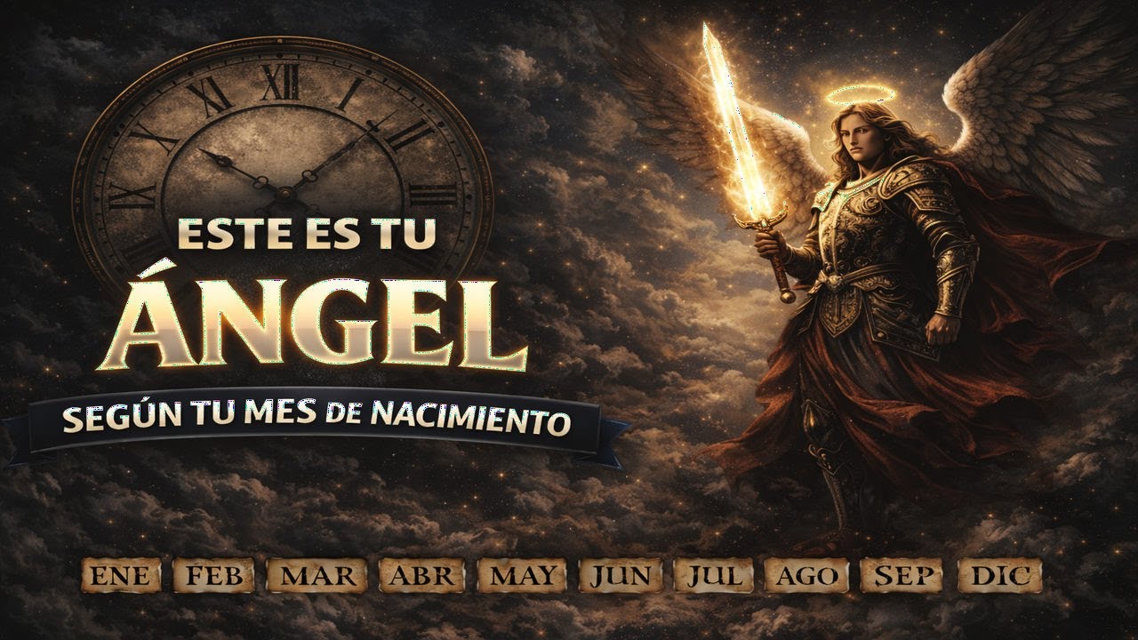 Este es tu Ángel de la Guarda asignado por Dios al Nacer según tu mes de Nacimiento
