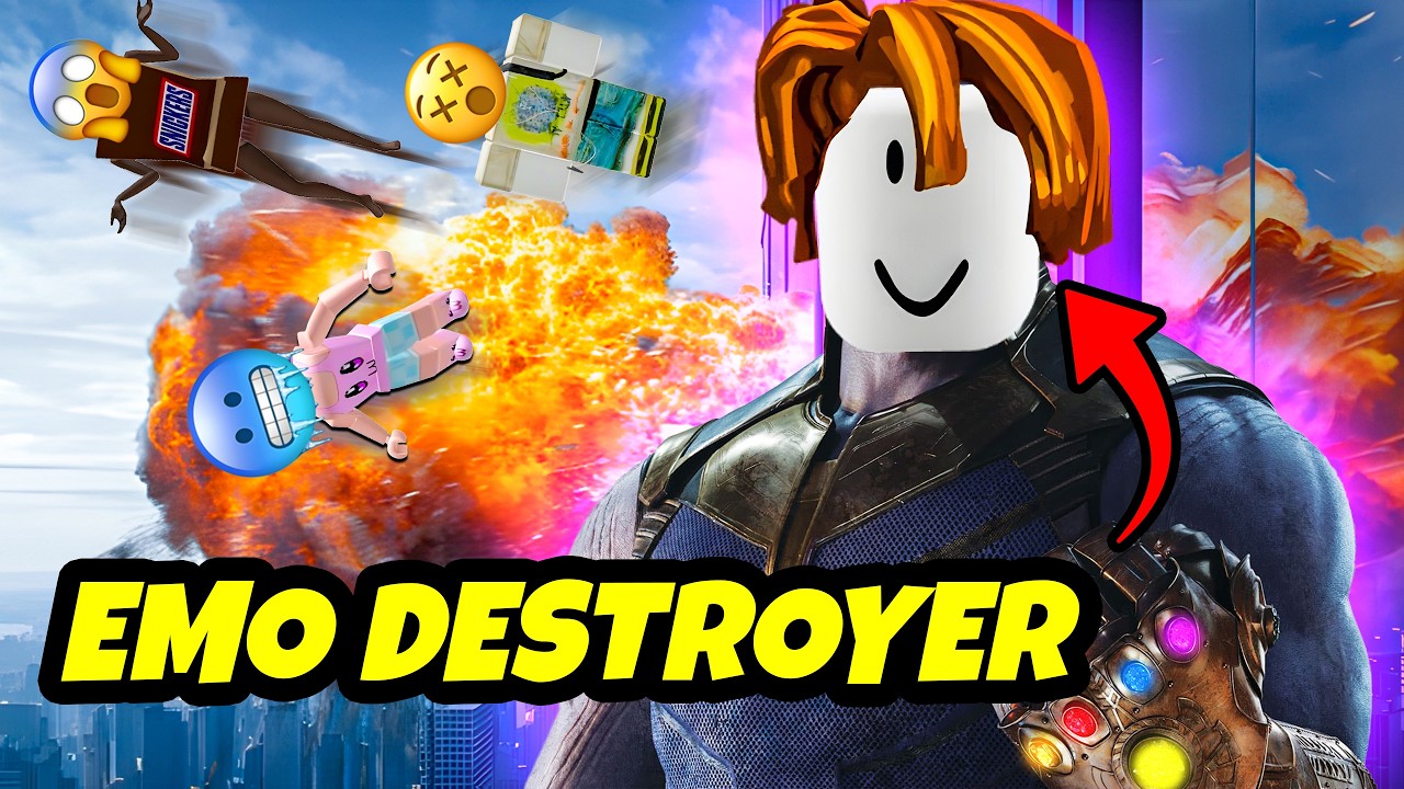 💥 Гига Бэкон уничтожил весь сервер #roblox #robloxstory