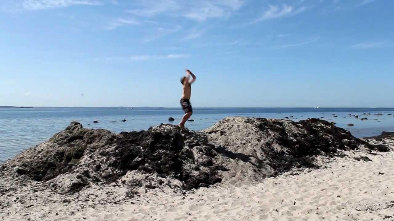 Beach free running