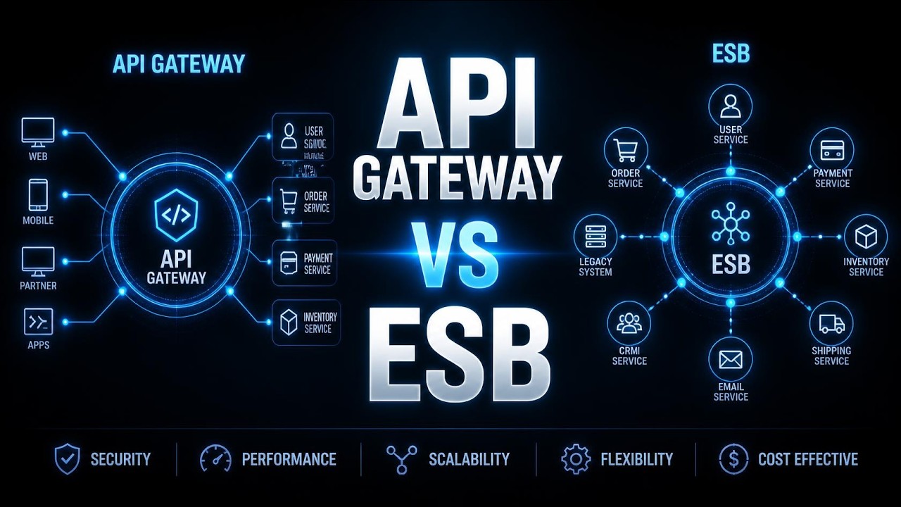 API Gateway Vs Enterprise Service Bus (ESB) | Integration Solutions